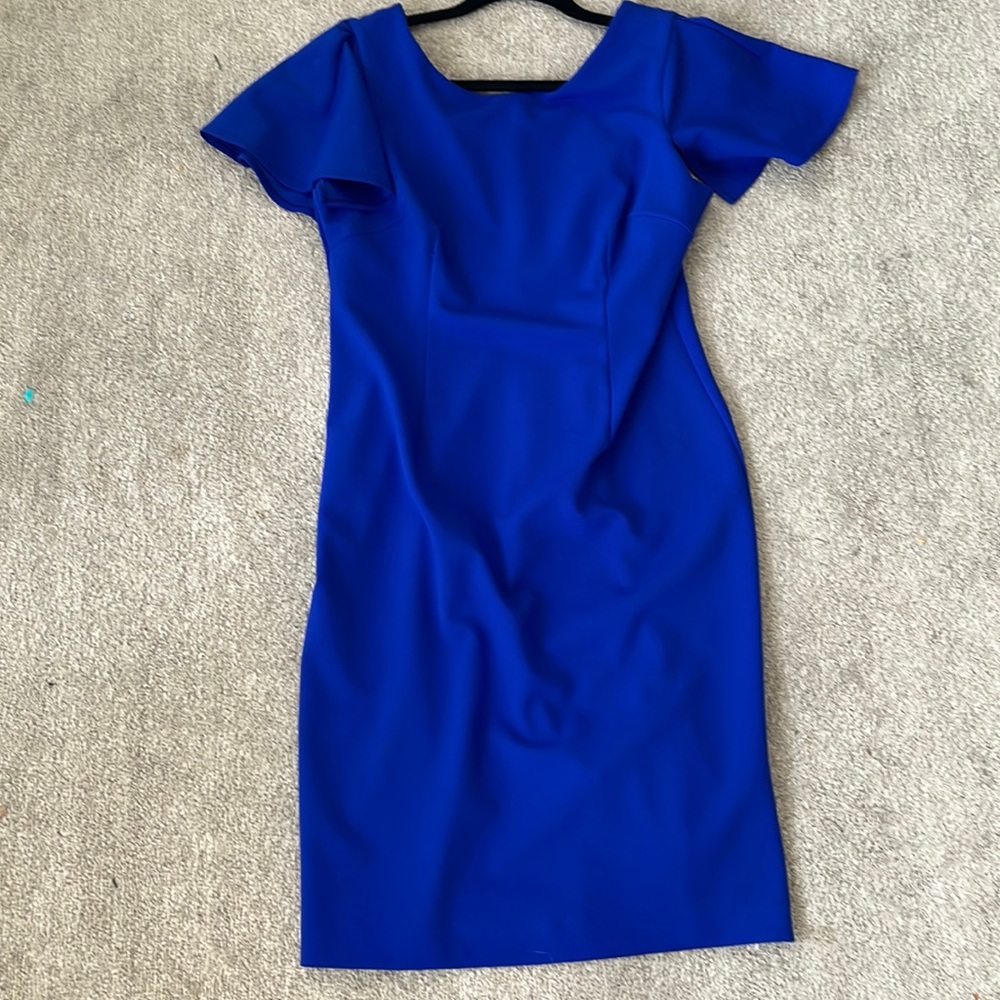 Cobalt blue dress